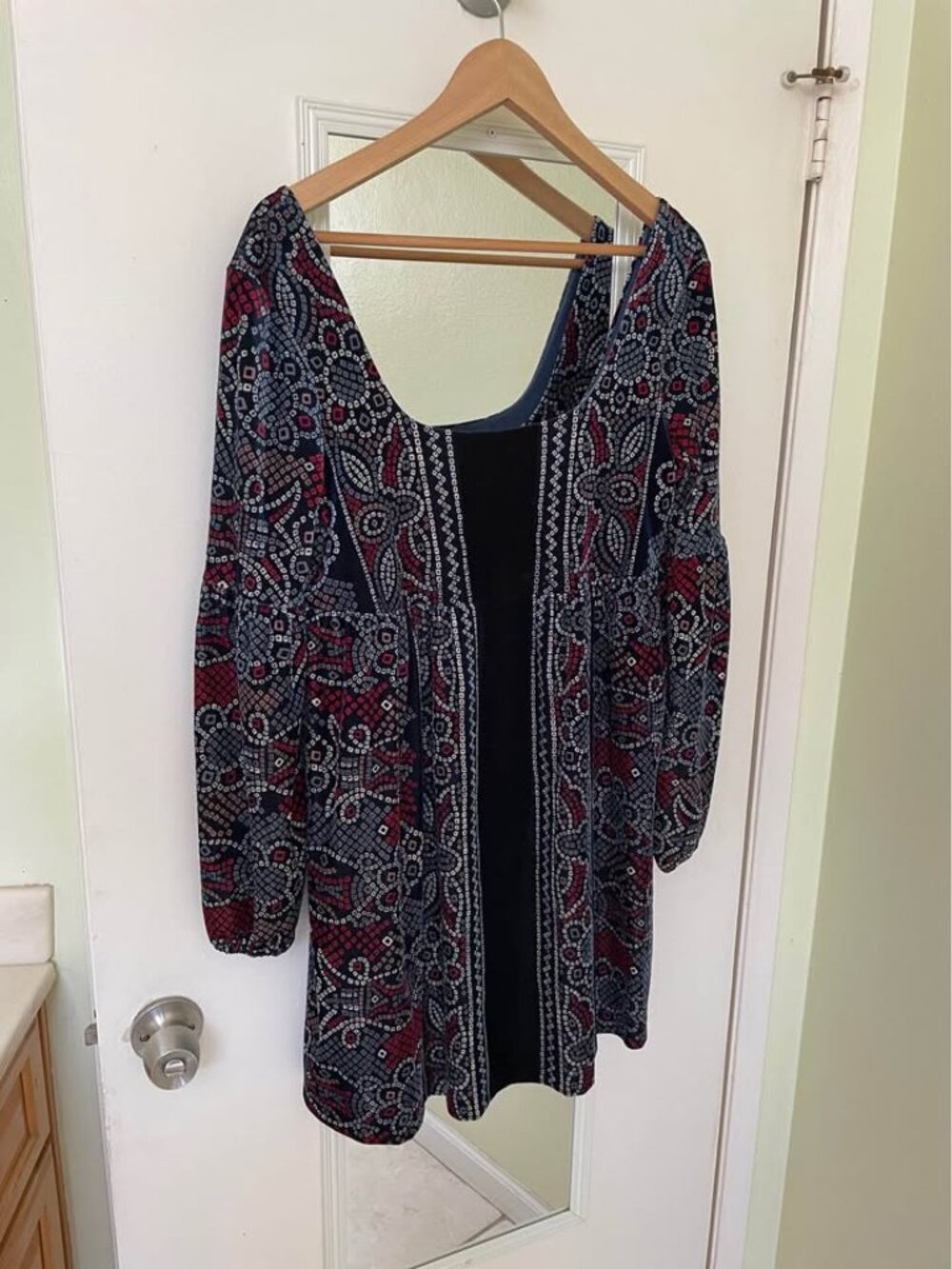 Free People Velvet Dress - M